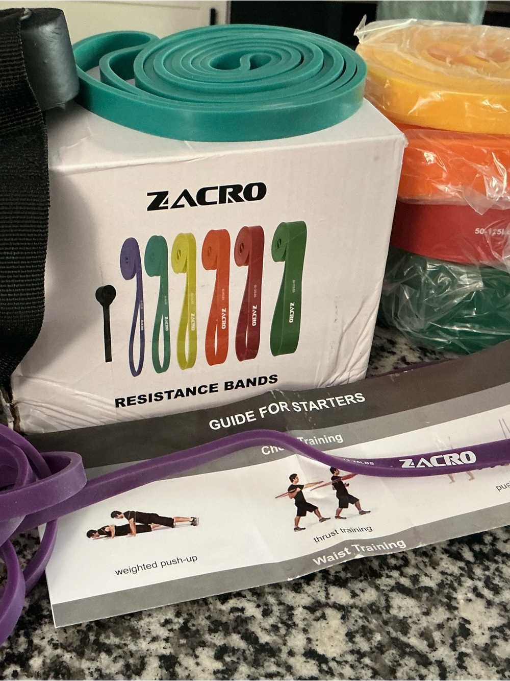 Zaco Resistance Band set of 5